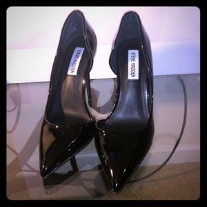 Steve Madden Black Patent Leather Heels
